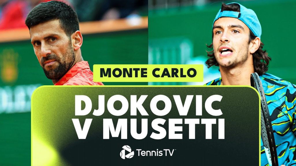 Lorenzo Musetti surprises Novak Djokovic at Monte-Carlo Masters