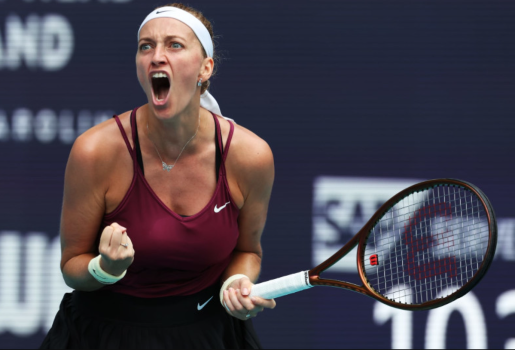 Petra Kvitova beats Elena Rybakina in unprecedented fashion to win the Miami Open