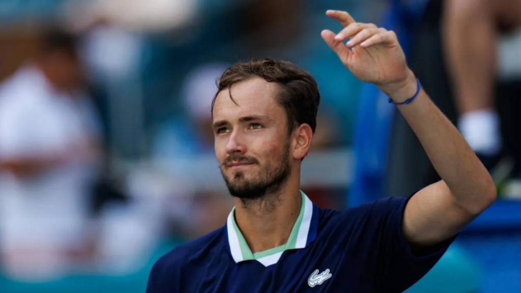 Daniil Medvédev, favorito para el Abierto de Francia 2023