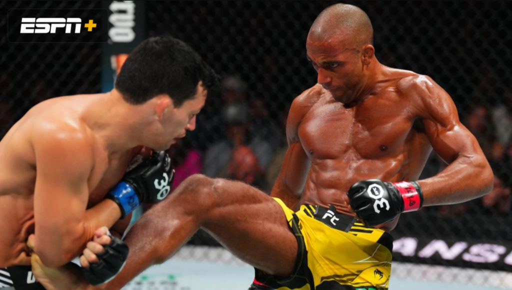 “Treinei exatamente esse movimento por oito semanas” – Edson Barboza após nocaute em Billy Quarantillo