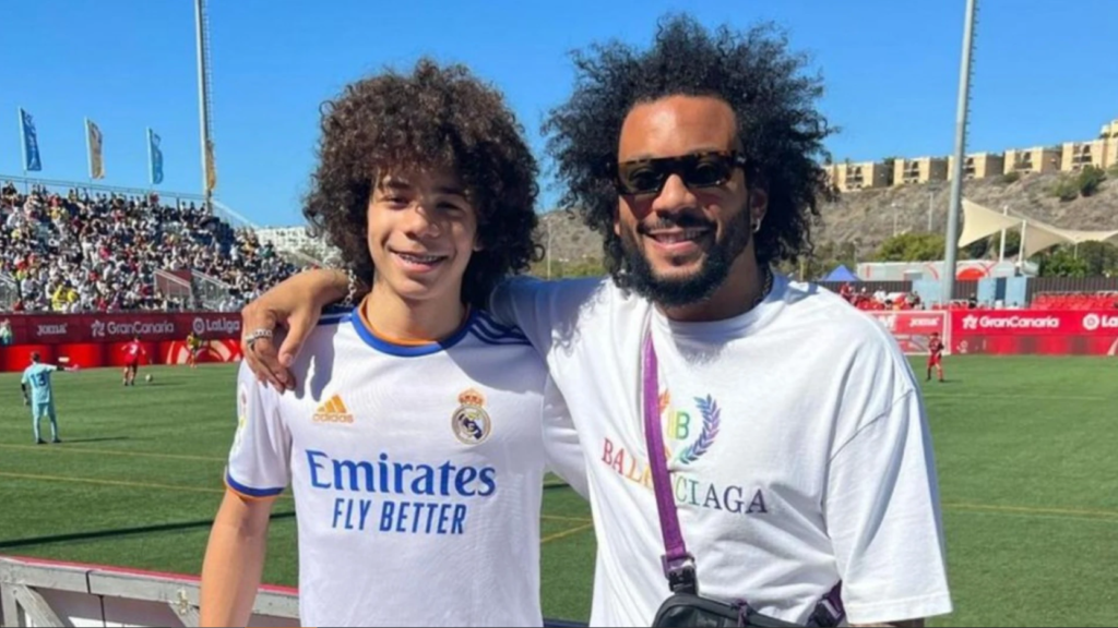 Filho de Marcelo, lenda do Real Madrid, opta por jogar pela seleção sub-15 da Espanha
