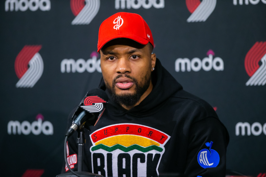 Lillard Damian sugere deixar o Trail Blazers