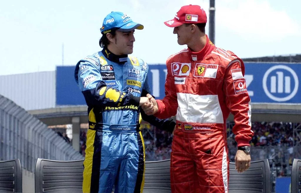 Fernando Alonso names Michael Schumacher as his greatest rival in sport