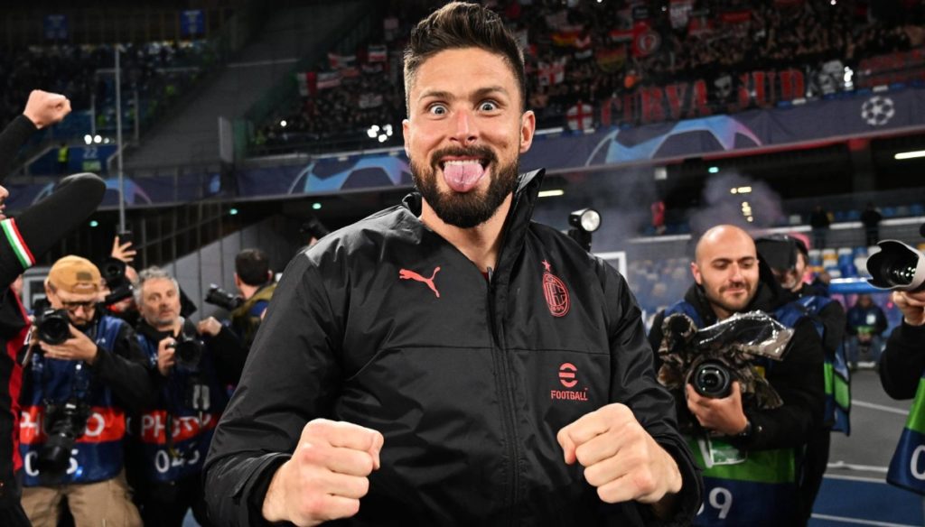 El AC Milan amplía un año el contrato de Olivier Giroud