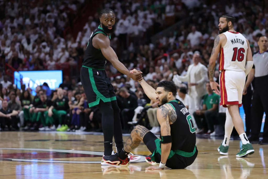 Celtics face heavy criticism after devastating loss to Miami Heat