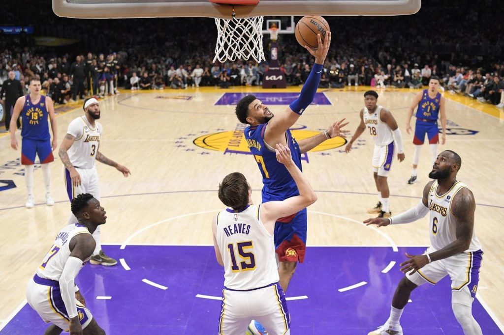 O Nuggets leva vantagem de 3 a 0 sobre o Lakers nas finais da Conferência Oeste