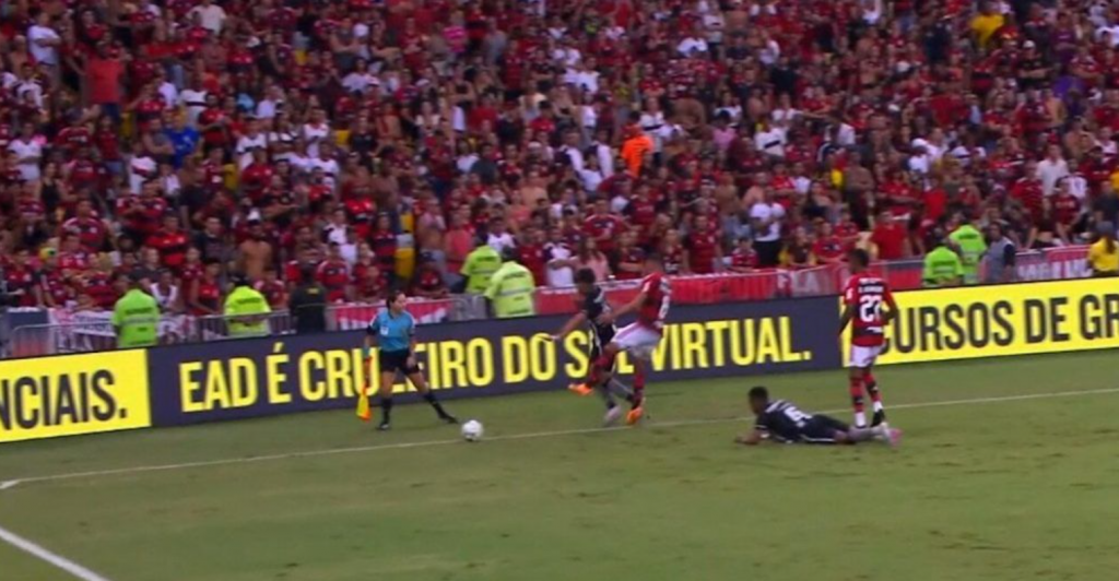 La CBF publica una grabación de audio para aclarar la decisión de no sacar tarjeta roja a Thiago Maia (vídeo)