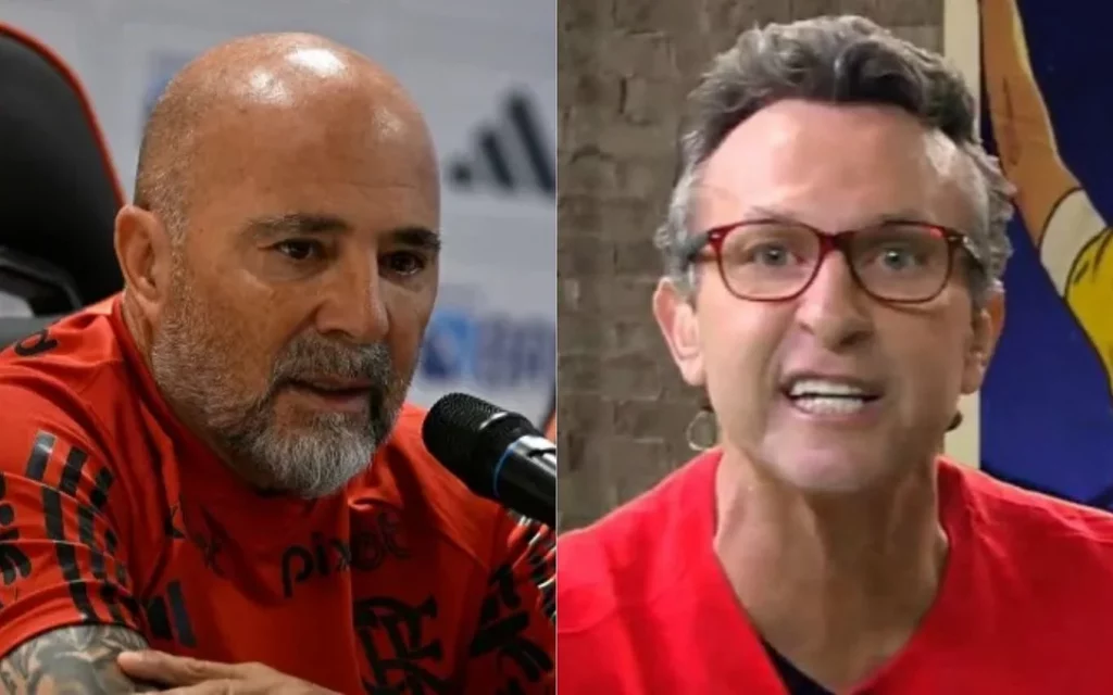 Polêmica de racismo: Sampaoli, técnico do Flamengo, processa Neto por alegações de racismo em programa de TV