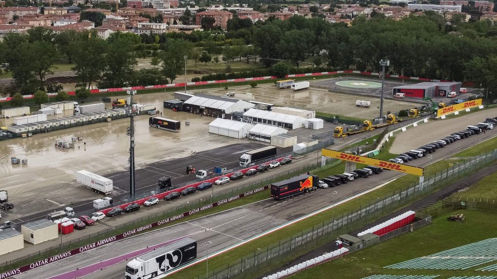 Cancelado el GP de Imola tras las fuertes inundaciones en el norte de Italia