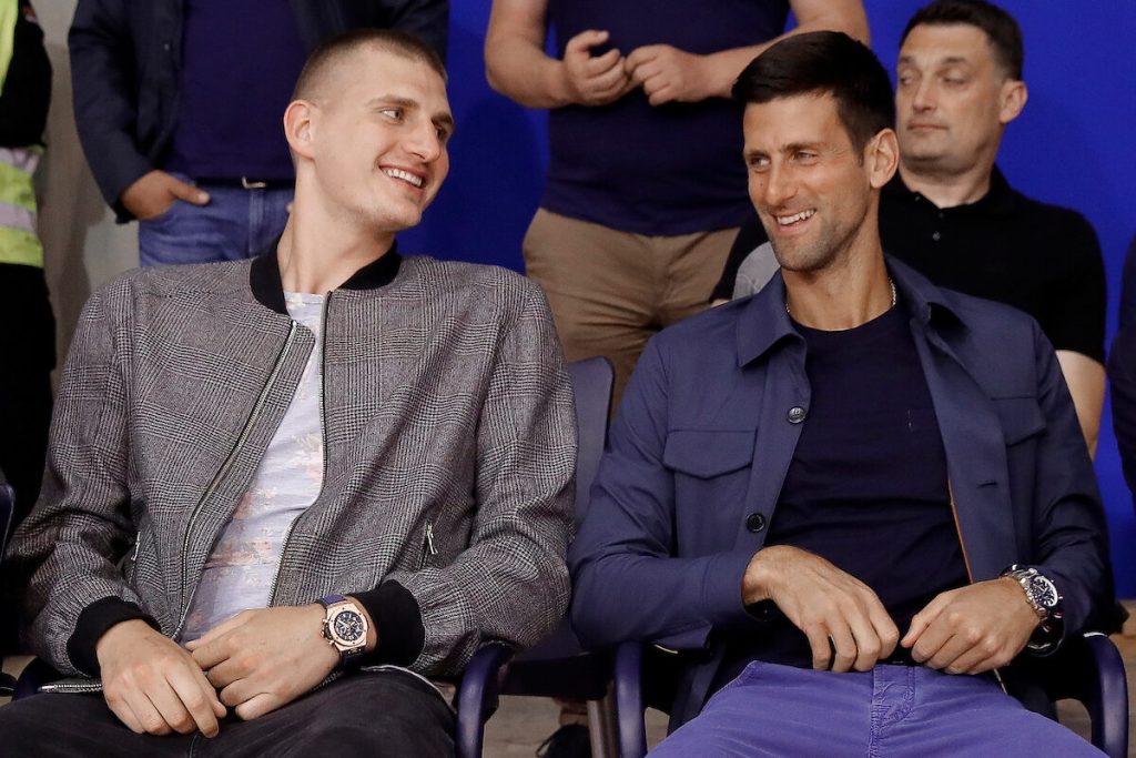Novak Djokovic praises Nikola Jokic as the best player in the NBA and the pride of Serbia