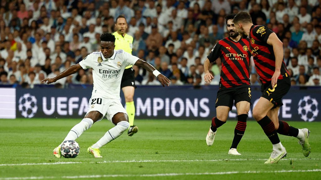 Vinicius Jr. is the only Brazilian representative in the UEFA Champions League team of the season