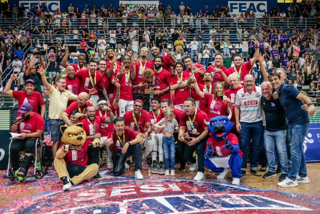 Franca celebrates consecutive NBB title with dominant win over São Paulo