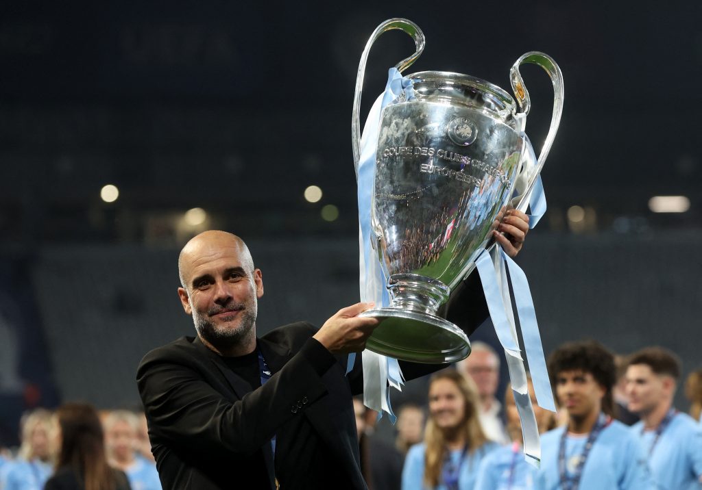 “Tínhamos que vencer na Europa” – Guardiola comemora o triplo histórico após a vitória na Liga dos Campeões