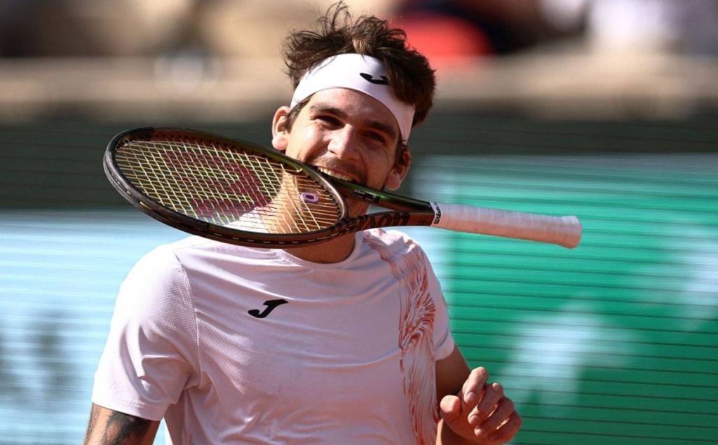 Brazil’s Thiago Seyboth Wild takes down world number two Daniil Medvedev and reaches the second round