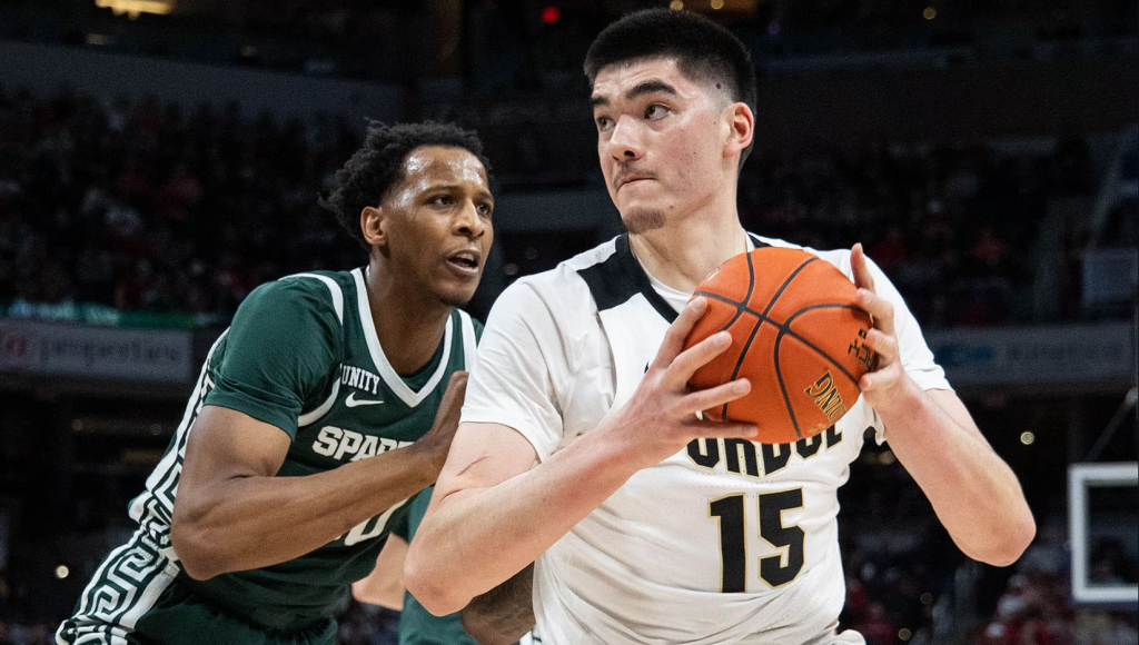 Purdue’s Zach Edey withdraws his name from the NBA draft