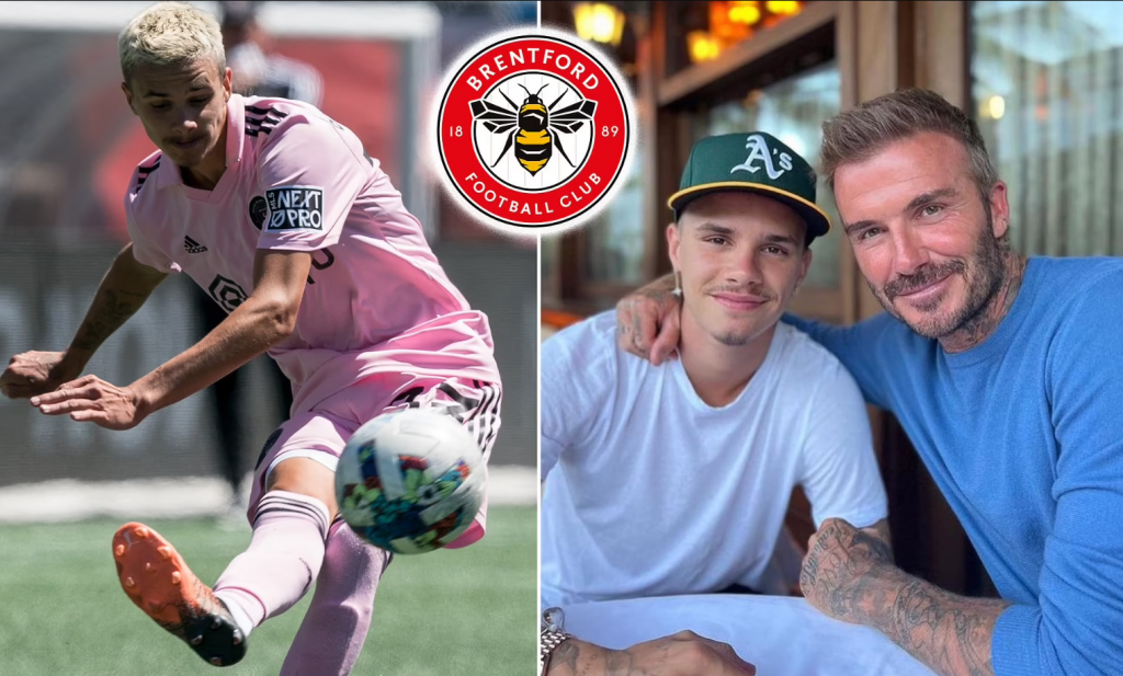 El Brentford ficha a Romeo Beckham de forma permanente y el joven quiere continuar su carrera futbolística