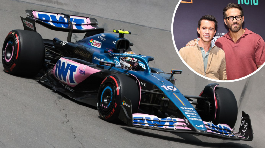 Los actores de Hollywood Ryan Reynolds y Rob McElhenney adquieren participaciones en Alpine Racing