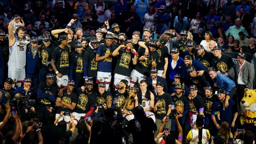 Denver Nuggets faz história com sua primeira vitória no campeonato da NBA