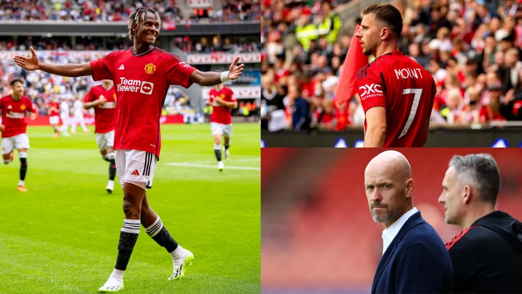 El entrenador del Manchester United, Erik ten Hag, espera que Mason Mount aporte «dinamismo» al centro del campo tras impresionar en su debut.
