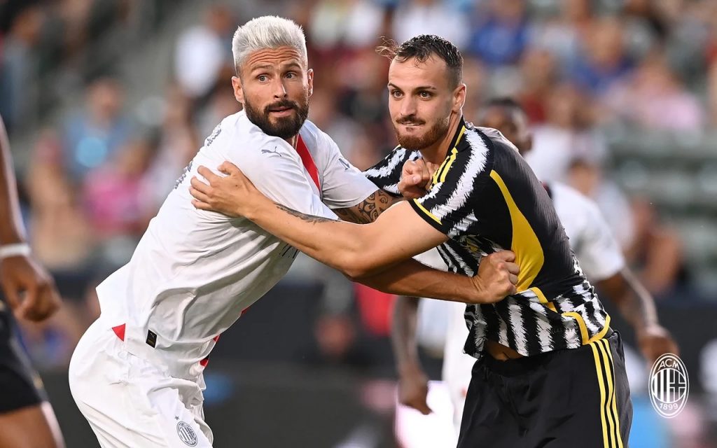 Milan suffer narrow defeat to Juventus on penalties in pre-season friendly, Cerezo Osaka beat PSG (video)