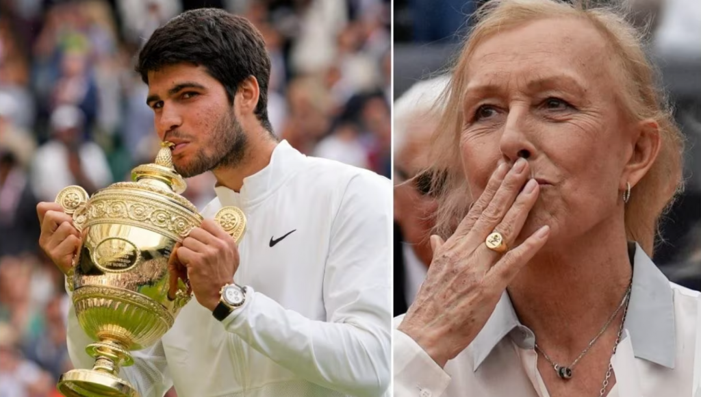 A vitória icônica de Carlos Alcaraz em Wimbledon foi creditada ao conselho inestimável de uma lenda do tênis