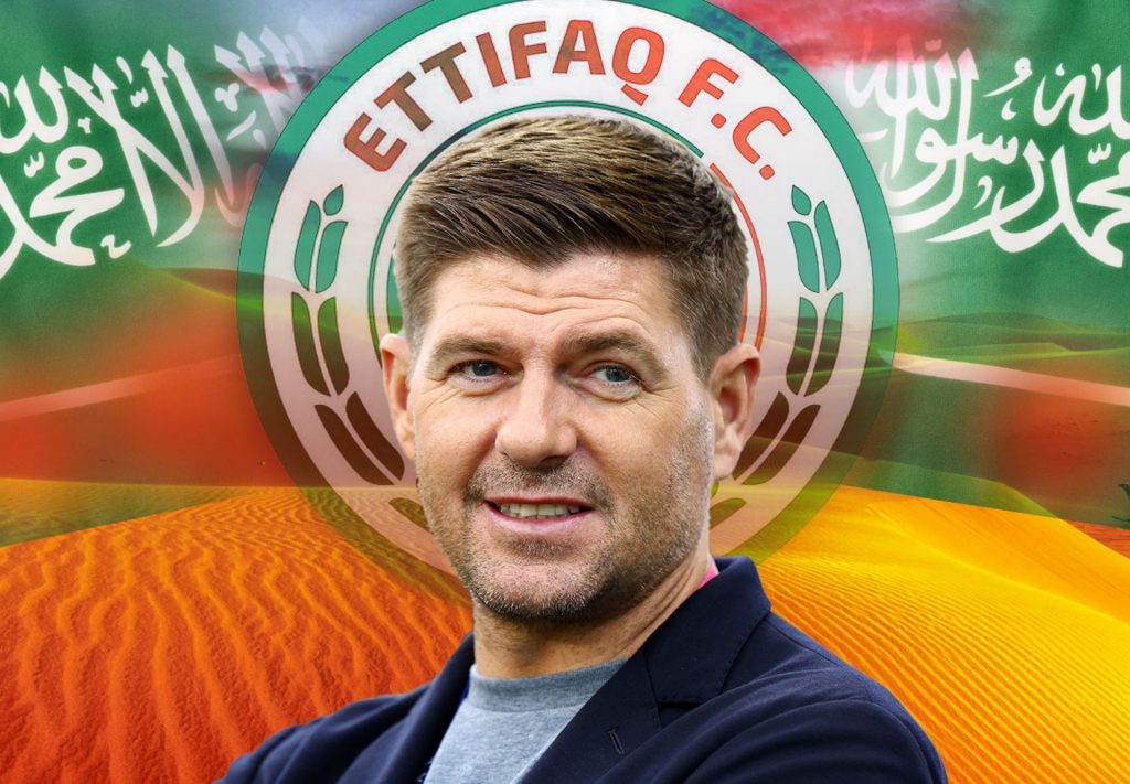 Steven Gerrard appointed new Al-Ettifaq coach