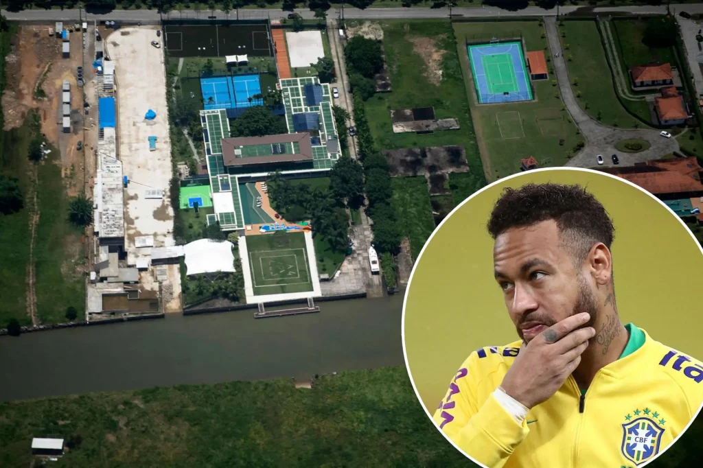 Neymar fined US$3.3 million for environmental violations in the construction of an artificial lake at a mansion in Brazil