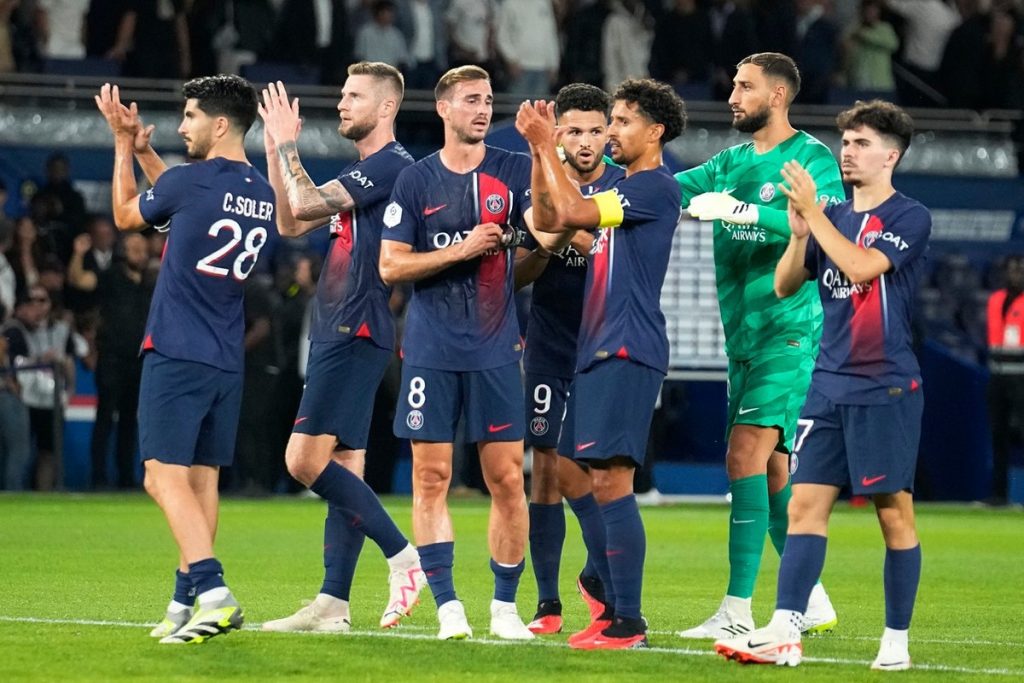 PSG’s Ligue 1 title defense begins with a draw against Lorient (video)