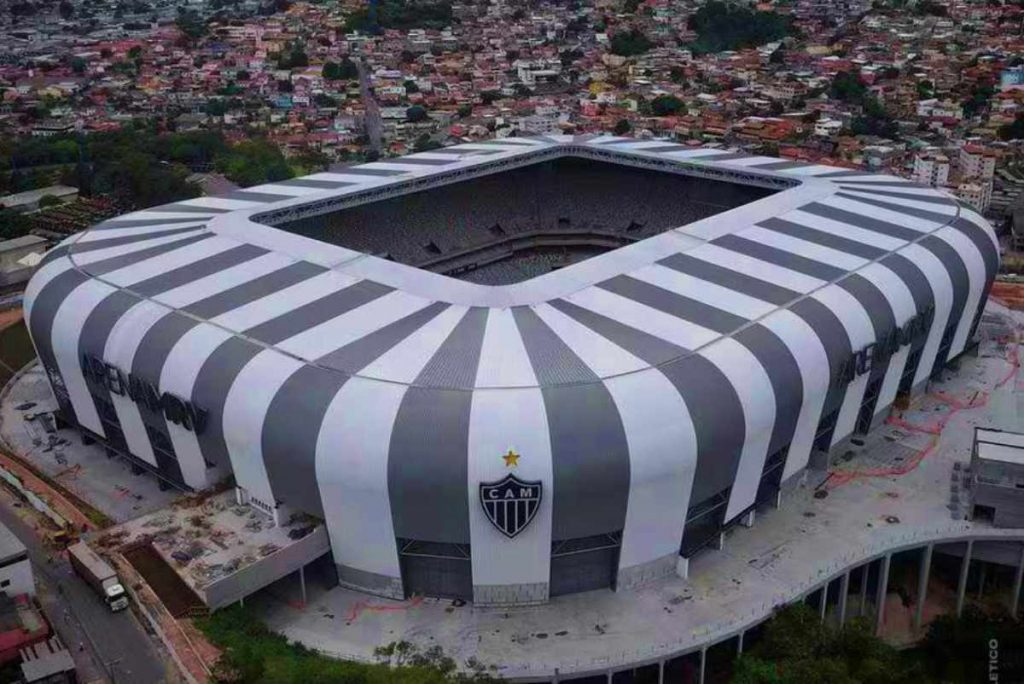 El Atlético-MG recibirá al Santos brasileño en el recién inaugurado MRV Arena