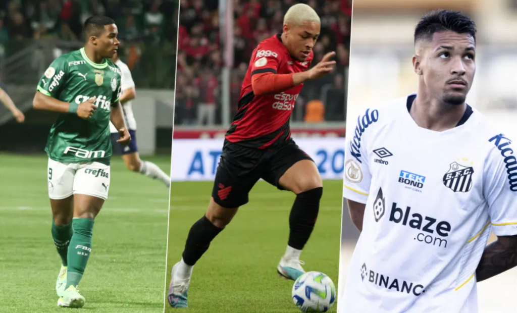 “Leonardo se destaca acima de Vitor Roque e Endrick”-Vampeta valoriza o atacante do Santos