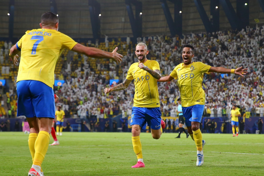 Ronaldo helped Al-Nasr win a hard-fought victory and reach the group stage of the Asian Champions League