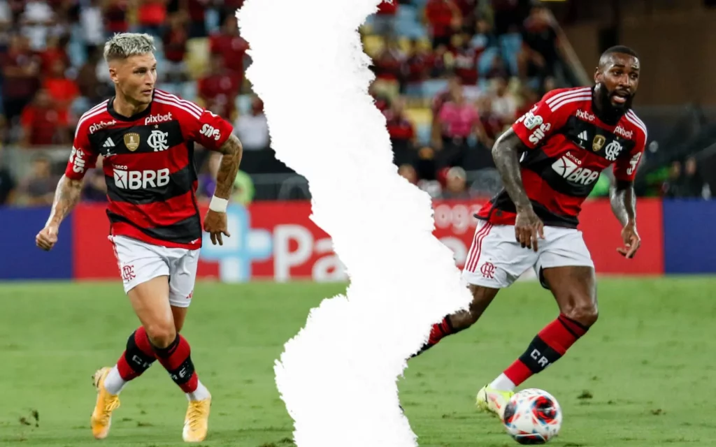 Se produce una situación tensa durante el entrenamiento del Flamengo: la pelea deja al jugador uruguayo con la nariz rota