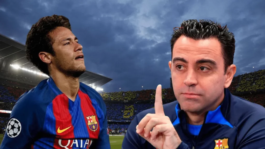 Xavi expresa su preocupación por una posible reunión de Neymar en el Barcelona y teme altercados en el vestuario