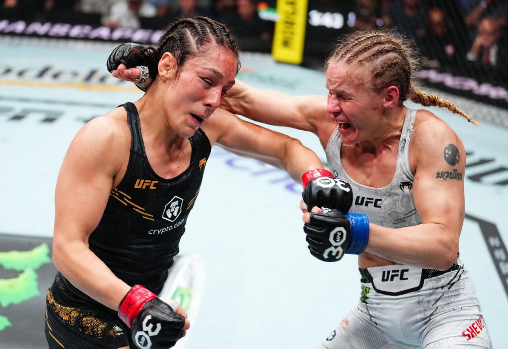 Alexa Grasso retiene el título de la UFC ante Valentina Shevchenko; una mala decisión arbitral deja sin resultado el combate Chairez-Lacerda