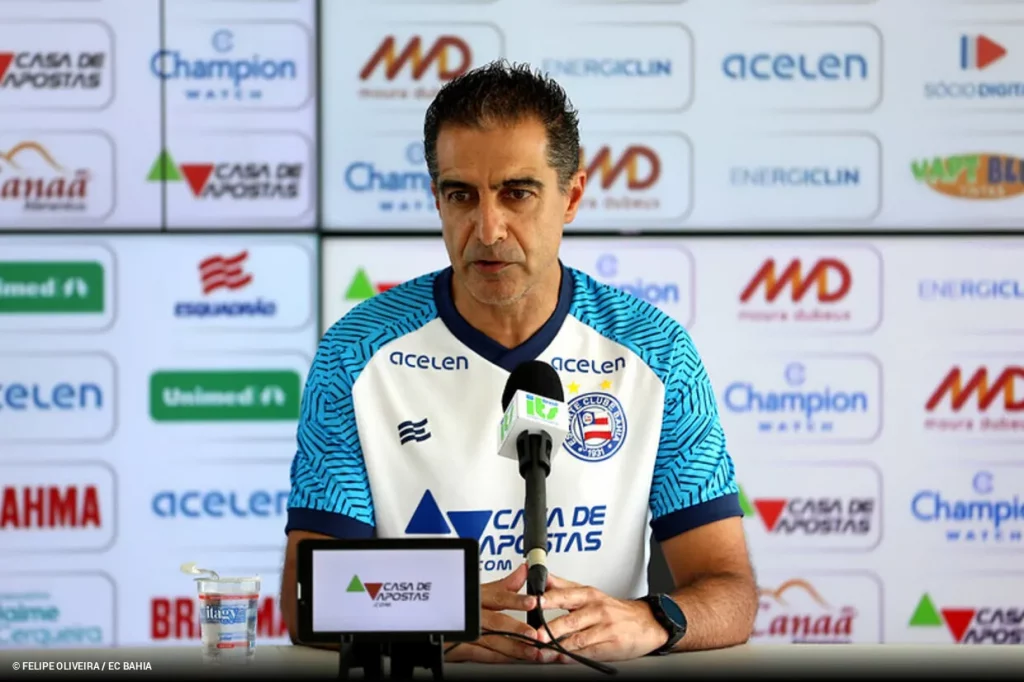 Renato Paiva, técnico do Bahia, pede demissão