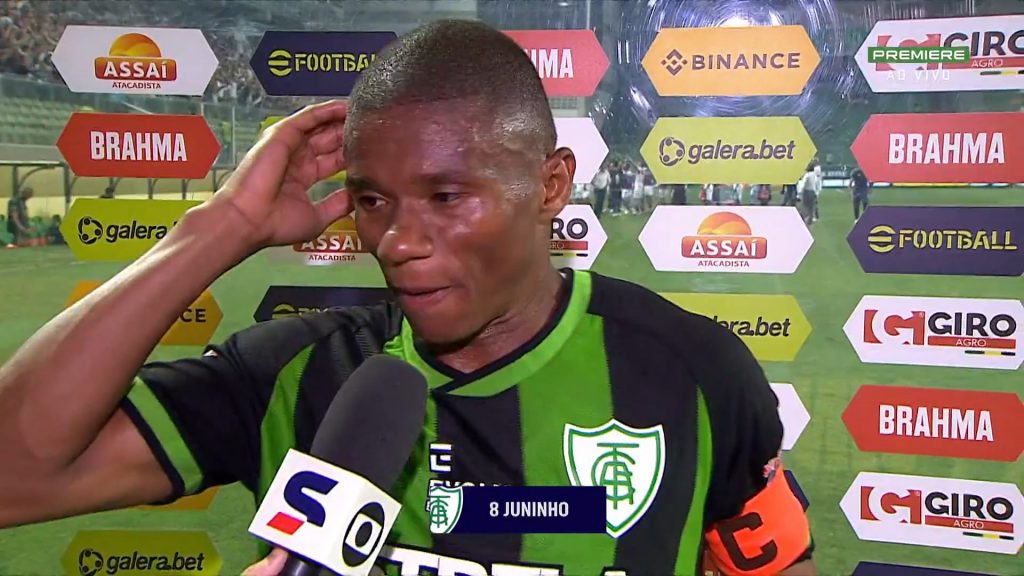 América-MG midfielder says Vasco benefit from favorable treatment in fight against relegation