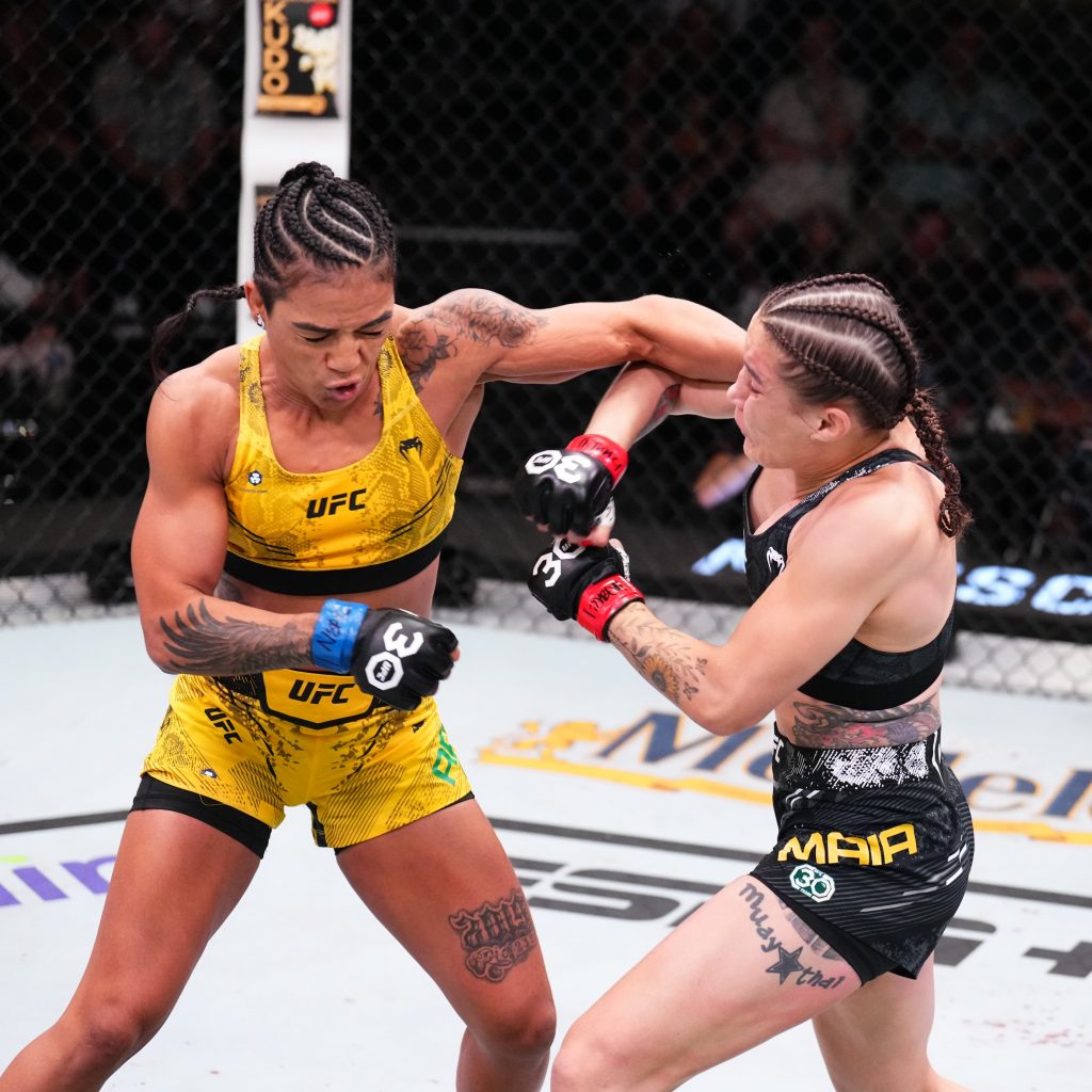 Viviane Araújo vence a Jennifer Maia por decisión unánime y Tainara Lisboa arruina el debut de Ravena Oliveira
