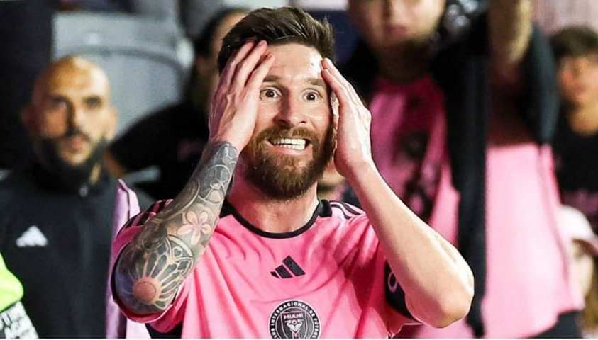 Messi arremete contra el arbitraje de la MLS: «Siempre pasa algo»