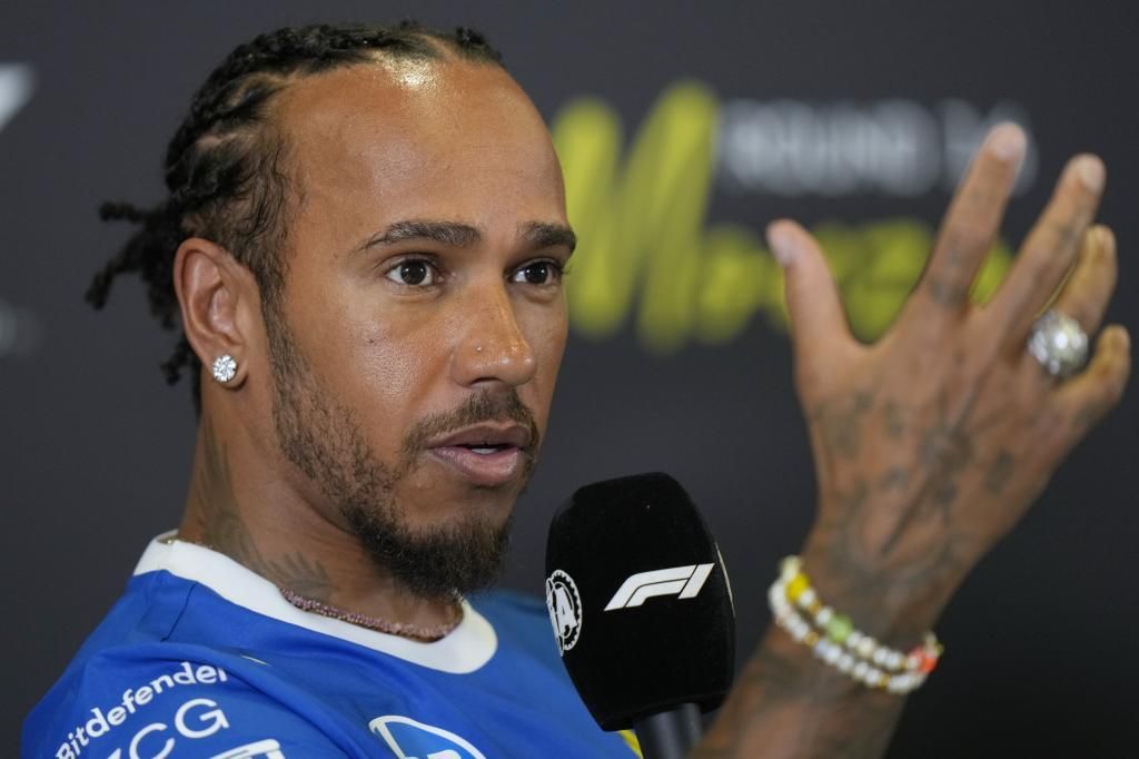 «¿Dar rebufos?, no…»; la pregunta que pilla descolocado a Hamilton