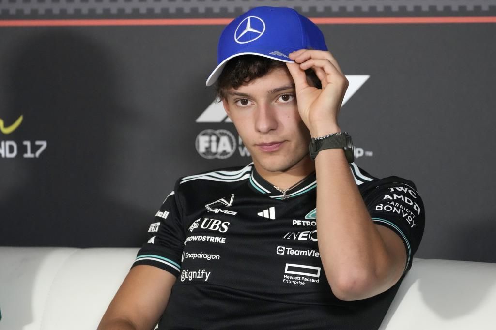 Antonelli agacha las orejas tras la bronca