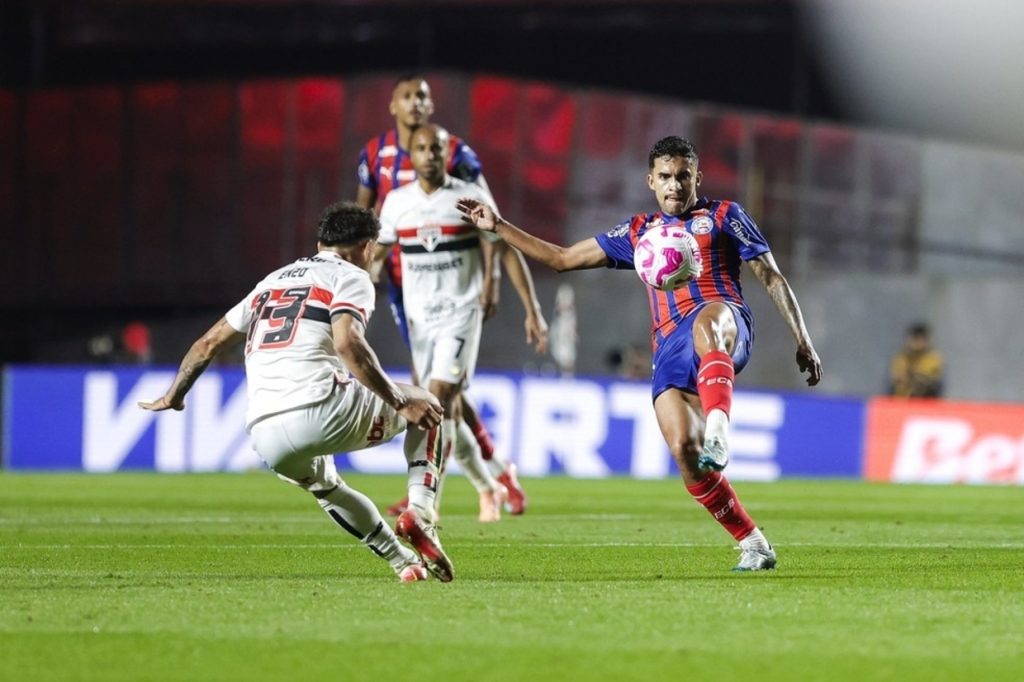 Bahia quer antecipar compra de Rodrigo Nestor junto ao São Paulo