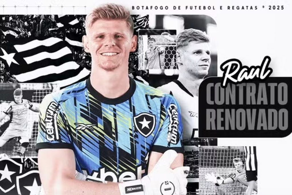 Botafogo renova com goleiro até 2027