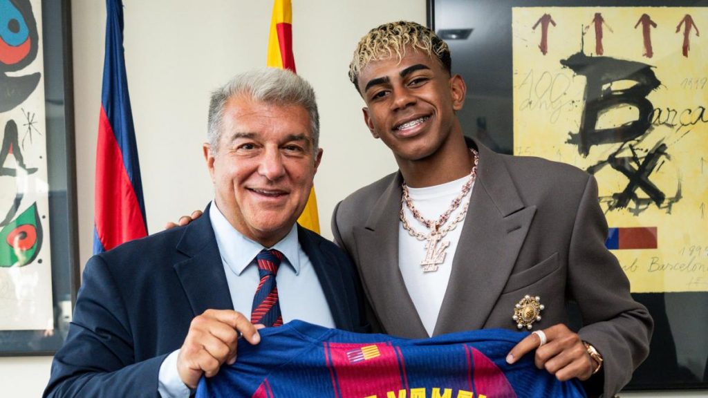 Laporta aclara el conflicto con la Federación por Lamine Yamal