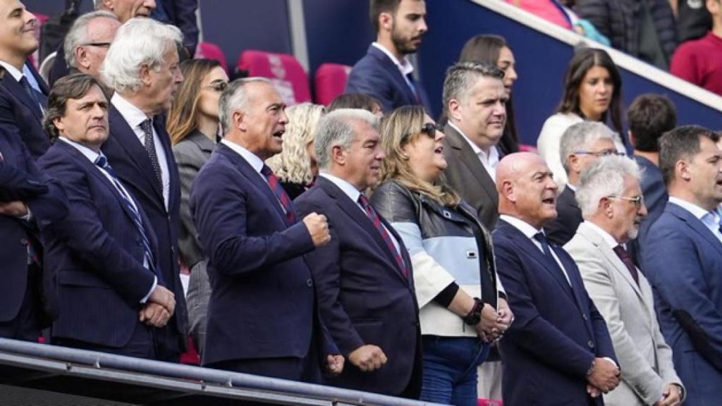 Laporta: «La visita de Messi al Camp Nou fue un arrebato simpático»