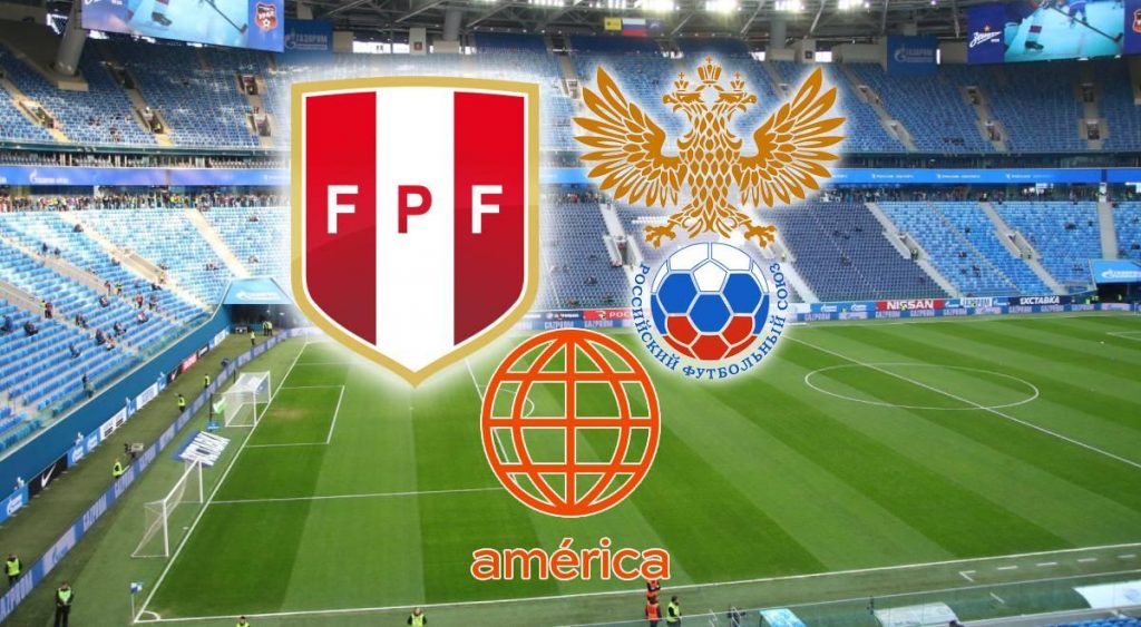América TV EN VIVO Perú vs. Rusia: partido amistoso vía canal 4