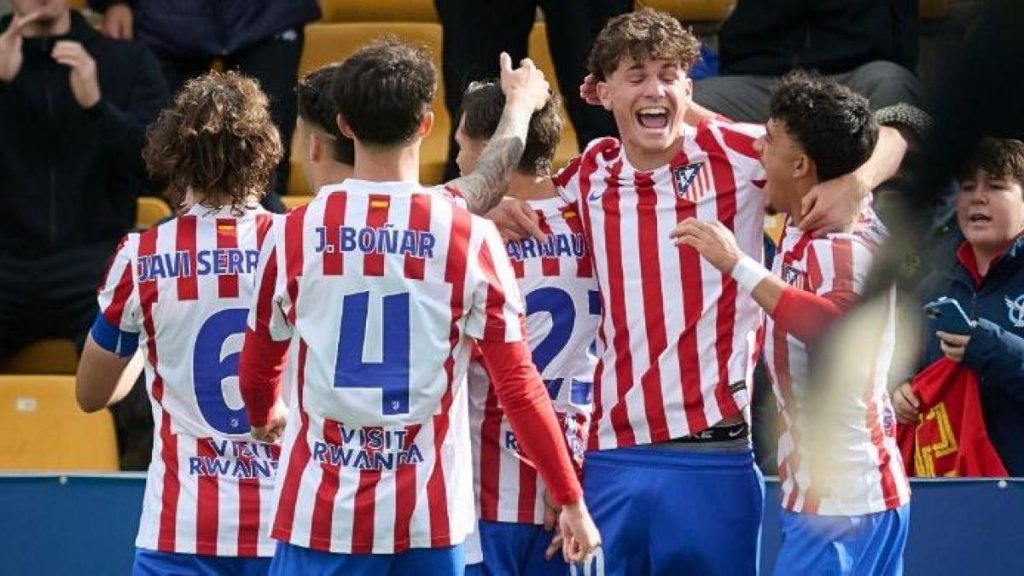 0-1. El Atlético Madrileño hace buena su superioridad numérica ante el Alcorcón