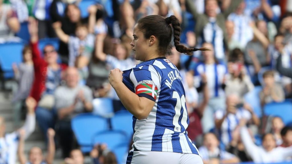 Nerea salva un punto para la Real en el derbi gracias a un penalti en el descuento (1-1)