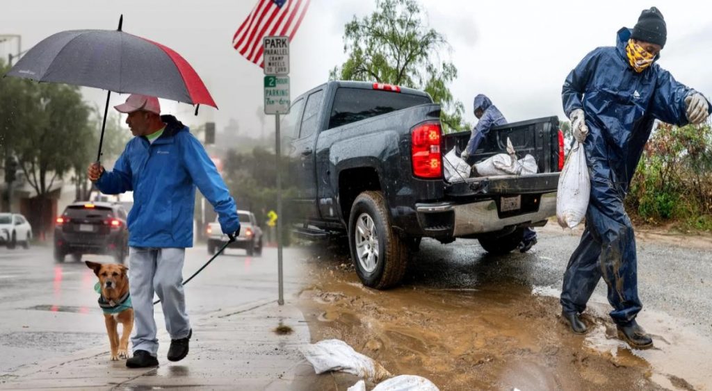 ALARMA en el sur de California: rÃo atmosférico se desborda y causa la muerte de anciano de 71 años