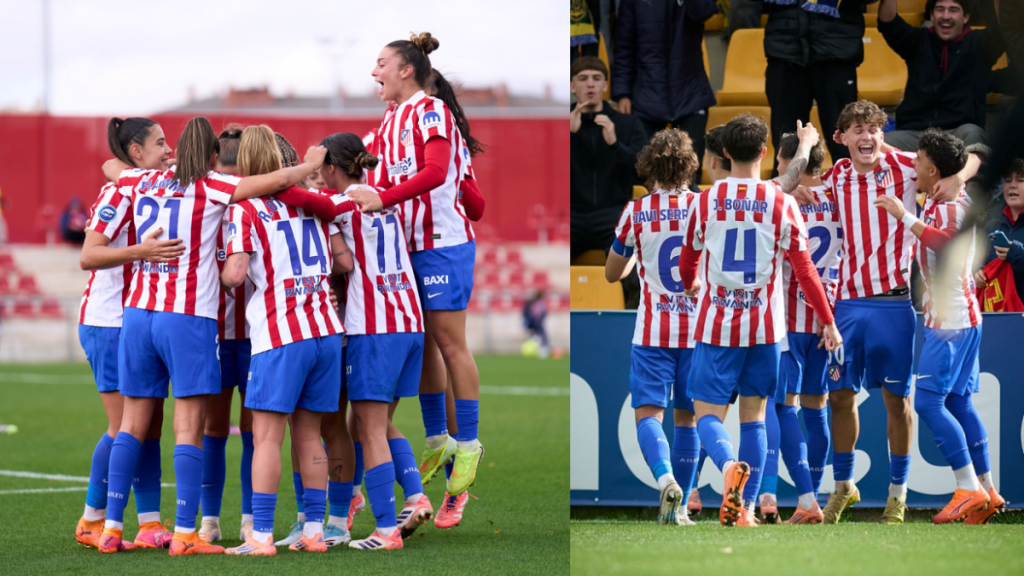 El Atlético de Madrid vivió un fin de semana para soñar