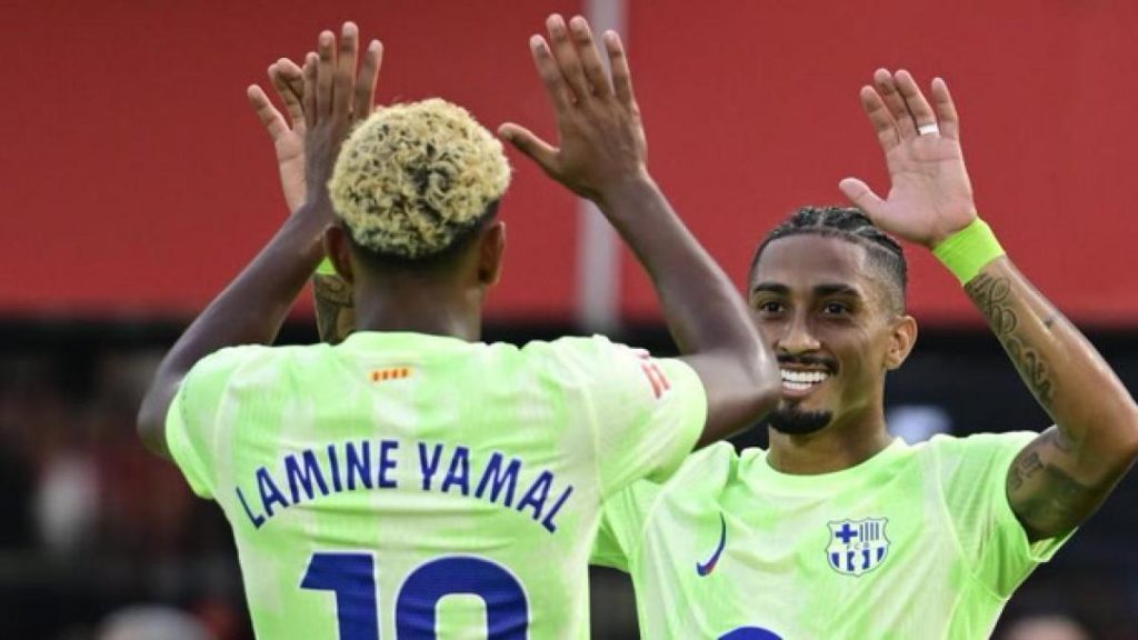 Puesta a punto para Lamine, Raphinha y Pedri en la vuelta al trabajo